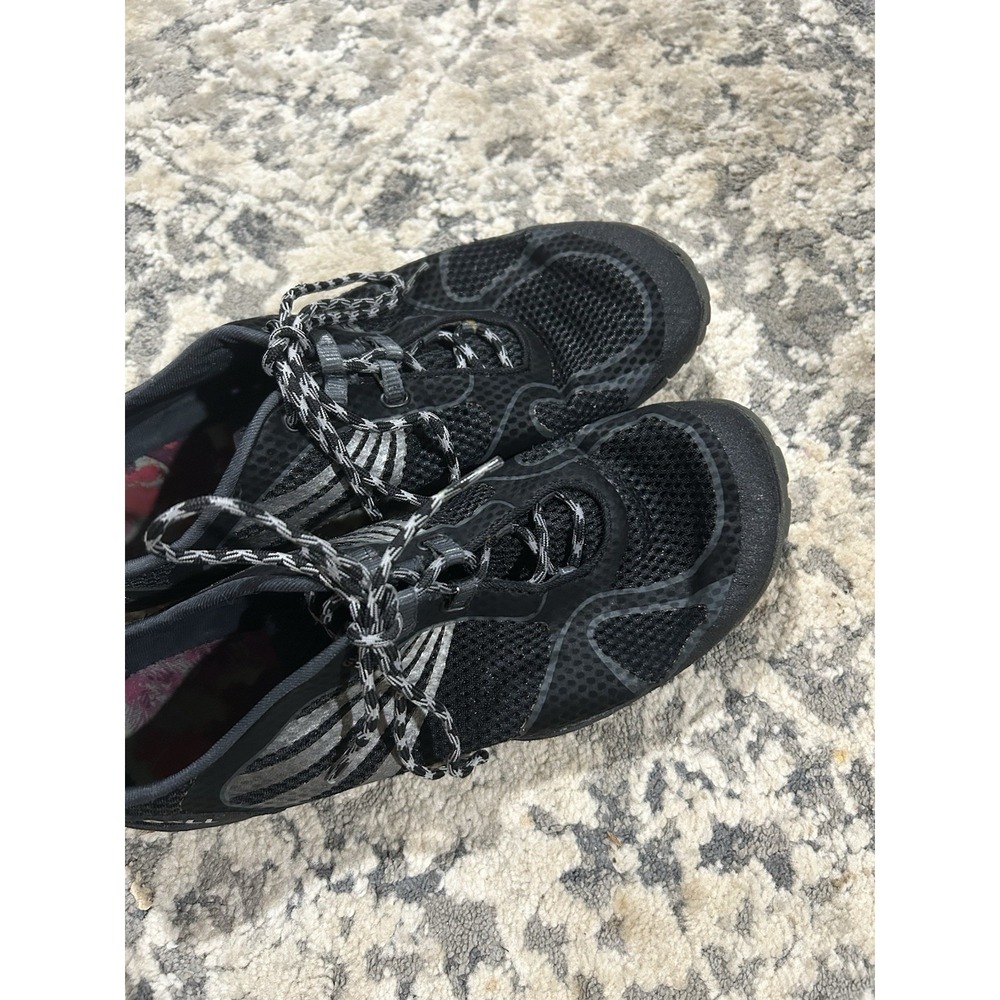 Women's Merrell Pace Glove Black Barefoot Vibram Shoes Size 10 - Picture 9 of 9